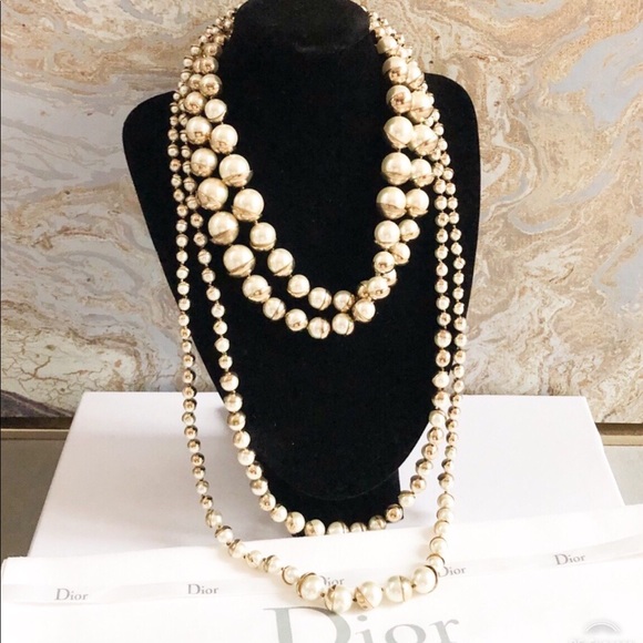 Dior Jewelry Christian Dior Mise En Dior Strand Pearl Necklace